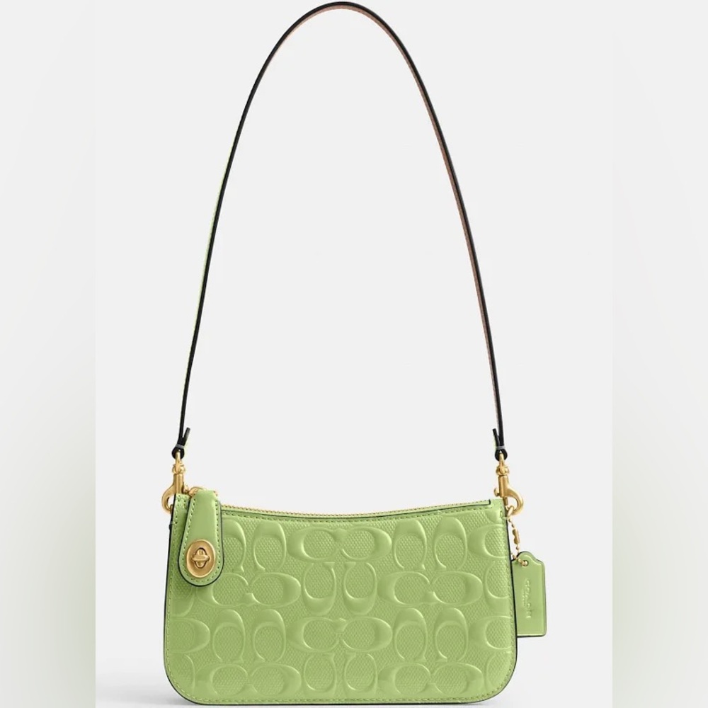 Coach Penn Shoulder Bag Signature Leather